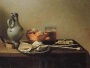 Pieter Claesz Pipes and Brazier Germany oil painting artist